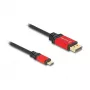 Kabel DeLOCK USB Type-C do DisplayPort 8K 30 Hz HDR 1 m czerwony