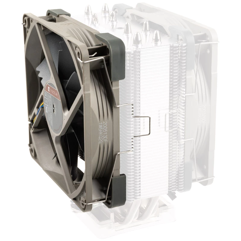 Wentylator Noctua NA-FK1 120 mm — wentylator obudowy PWM 12 V, 1700 obr./min, 120,2 m³/h, 25,1 dB