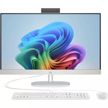 AIO HP 24-ct2450ng 23,8 FHD Ryzen AI 5 340 16GB/1TB SSD Win11 BX8Y9EA#ABD Biały - Układ klawiatury może być niemiecki