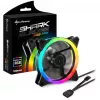 SHARKOON SHARK Blades 120mm ARGB Wentylator Obudowy - Czarny