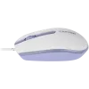Mysz CANYON M-10 przewodowa biała lawendowa