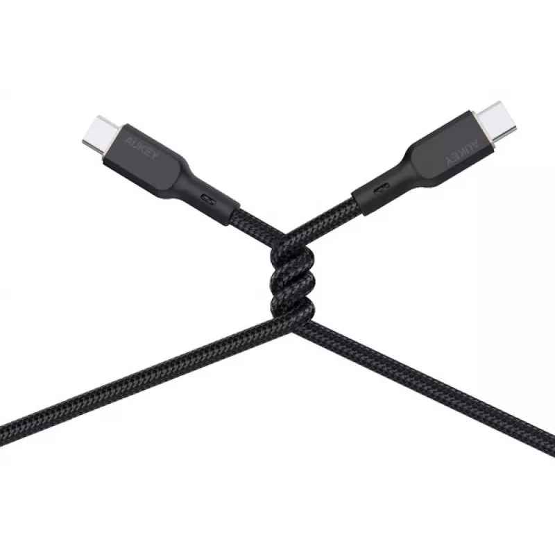 AUKEY CB-KCC101 Kabel nylonowy USB C - USB C 1m