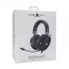 Zestaw słuchawkowy gamingowy biały Shark GH-2540 Elephant Czarny z podświetleniem RGB i odłączanym mikrofonem