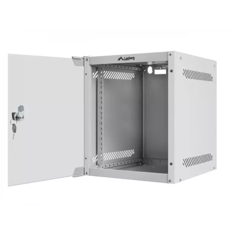 Szafka wisząca LANBERG WF10-2306-10S, 6U, 336×280×310 mm, szara, 20 kg