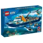 Zabawka konstrukcyjna LEGO City Statek Badawczy Arktyczny 60368 — 815 elementów, 7+ lat, zawiera 4 minifigurki