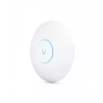 Access Point UBIQUITI U7 Pro — tri-band Wi‑Fi 6 (2.4/5/6 GHz), 5400 Mbit/s, MU‑MIMO, PoE, montaż sufitowy/ścienny