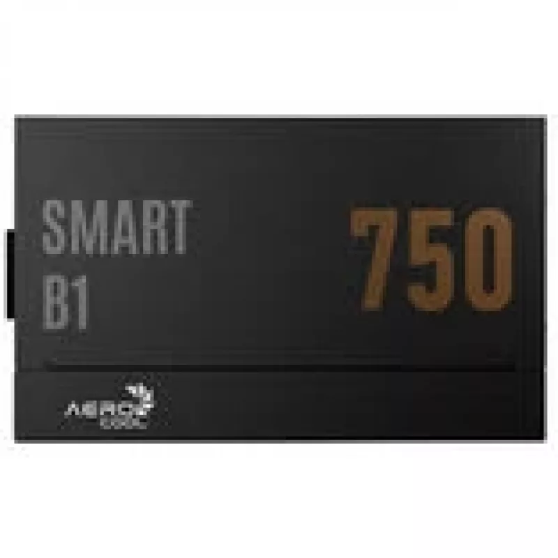 AeroCool Smart B1 80 PLUS Bronze Zasilacz, PCIe 5.1, ATX 3.1 - 750 Watt, czarny
