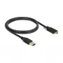 USB kabel DeLOCK 83718 USB 3.2 Gen 2 1m USB A USB C Czarny