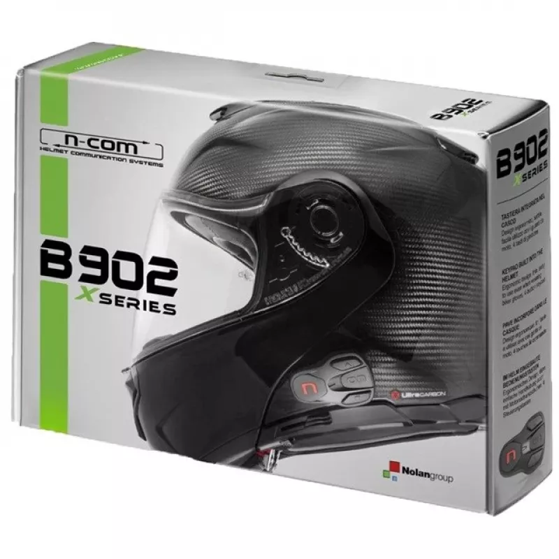Nolan N-Com B902 X Interkom motocyklowy 1 szt. Czarny