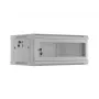 Szafa rack LANBERG WF01-6404-23S 19 cali 4U szara z perforowanymi drzwiami