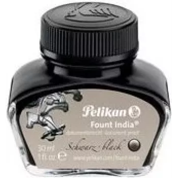 Pelikan Fount India - Schwarz - 30 ml - 1 Stück(e) - Schwarz - Grau - Deutschland (221143)