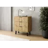 SCANDI 3S cienki dąb ARTISAN komoda