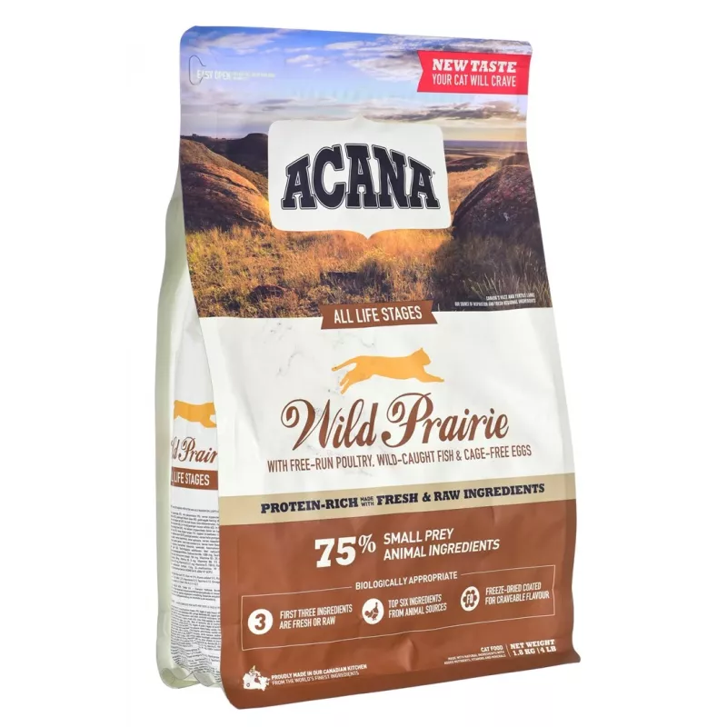 ACANA Wild Prairie Cat - sucha karma dla kota - 1,8 kg