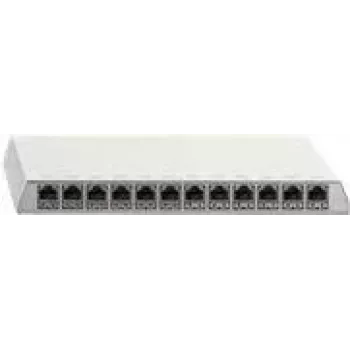 Patch Panel Rutenbeck PP-ClassEA iso-12 Ap 12x RJ-45 Pure biały
