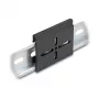 Zestaw montażowy DeLOCK 67143 Czarny Aluminium