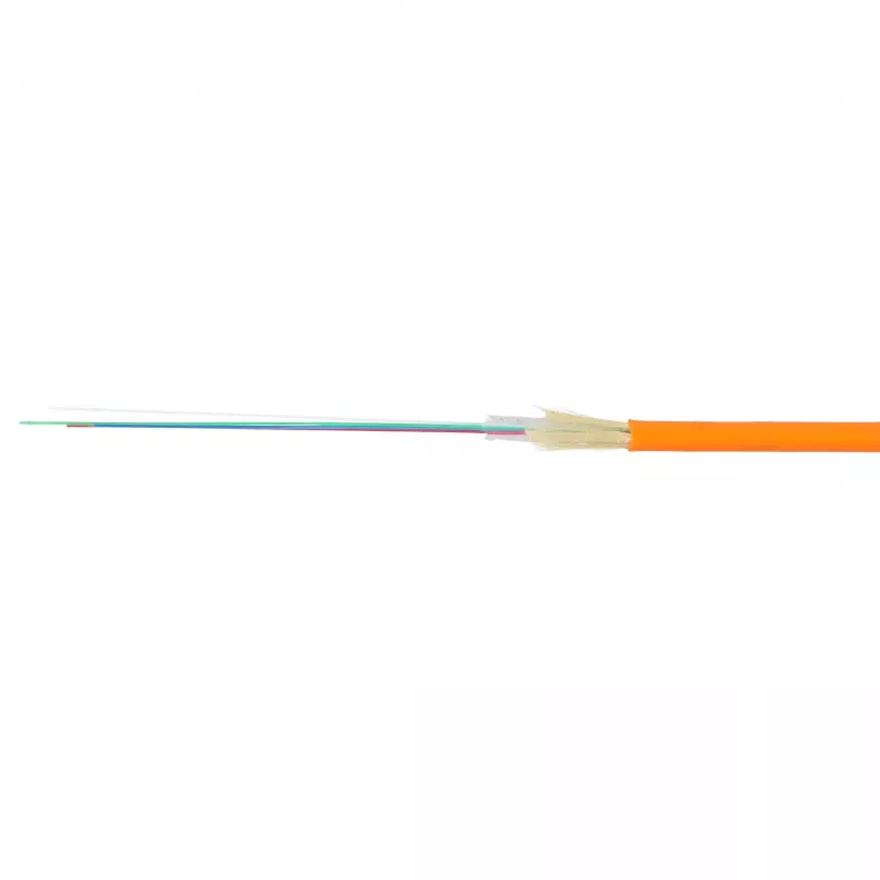 Kabel światłowodowy mikro Fiberhome 2,5 mm, 4 włókna G.657A1, płaszcz PE, pomarańczowy, bęben 2 km