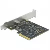 DeLOCK - Adapter USB - PCIe 3.0 x4 Low-Profile - USB 3.2 Gen 2x2 x 1 (89036)