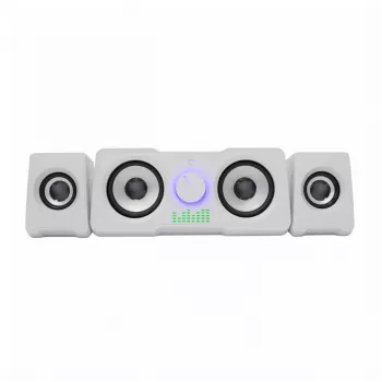 System głośników gamingowych White Shark GSP-968 Mood RGB 2.2 Biały
