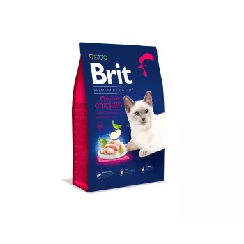 Brit Premium by Nature Sterilized sucha karma dla kotów z kurczakiem, 1,5 kg