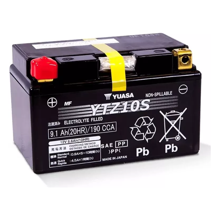 Akumulator do pojazdów Yuasa YTZ10S Sealed Lead Acid (VRLA) 8,6 Ah 12 V Motocykl