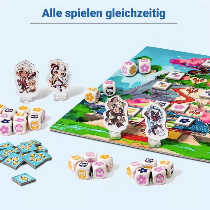 Sakura Heroes, gra w kości