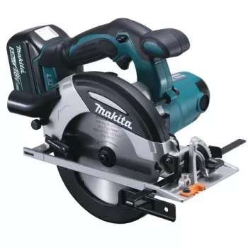 Makita DHS630RTJ przenośna pilarka tarczowa 16,5 cm czarna, niebieska, szara 3100 obr./min