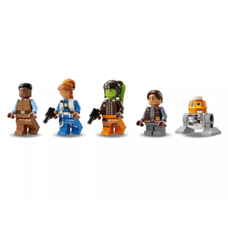 LEGO Star Wars playset 75357 — The Ghost i Phantom II, 1394 elementy, 4 minifigurki, wiek 10+