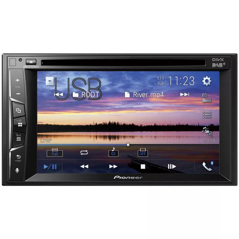 Radioodtwarzacz samochodowy Pioneer AVH-A3200DAB Czarny