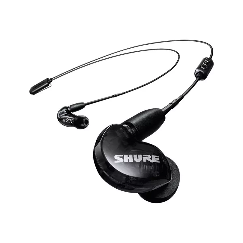 Słuchawki douszne Shure SE215, czarne | Shure