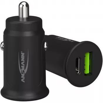 Ansmann 1000-0029 - Auto - Adapter do gniazda zapalniczki - 5 V - Czarny