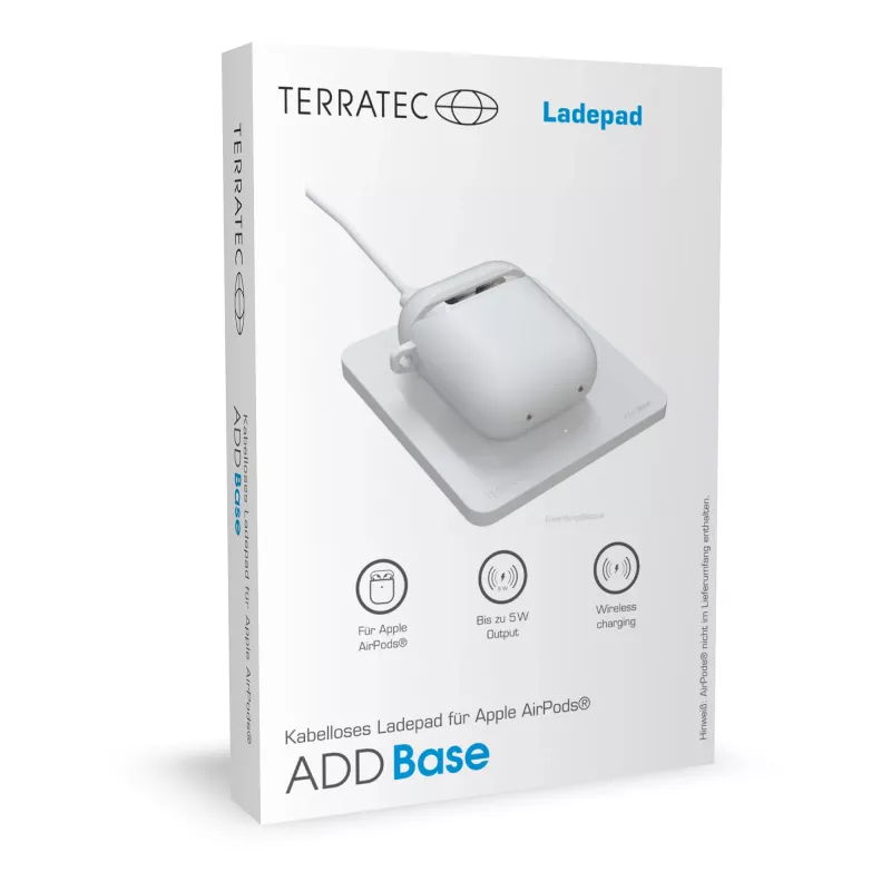 Headset Terratec ADD Base Biały USB Bezprzewodowe Ładowanie Do Wewnątrz
