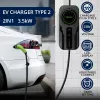 Mobilna ładowarka EV QOLTEC 52468 Type 2, 3,5 kW, 16 A, kabel 5 m, IP65