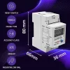Licznik energii QOLTEC Jednofazowy na szynę DIN 230V (MPN 50979)