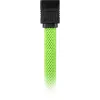 Kabel SATA Sharkoon SATA 3 0,45 m 7-pin czarny zielony