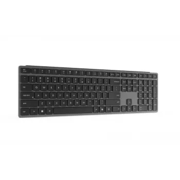 Bezprzewodowa klawiatura wielourządzeniowa Lenovo 700, układ US English, Bluetooth, Luna szary