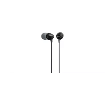 Sony MDR-EX15AP, przewodowy, 8 - 22000 Hz, połączenia/muzyka, 3 g, zestaw słuchawkowy, czarny