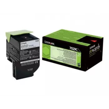 Kaseta z tonerem Lexmark 702K R 3000 stron Czarny