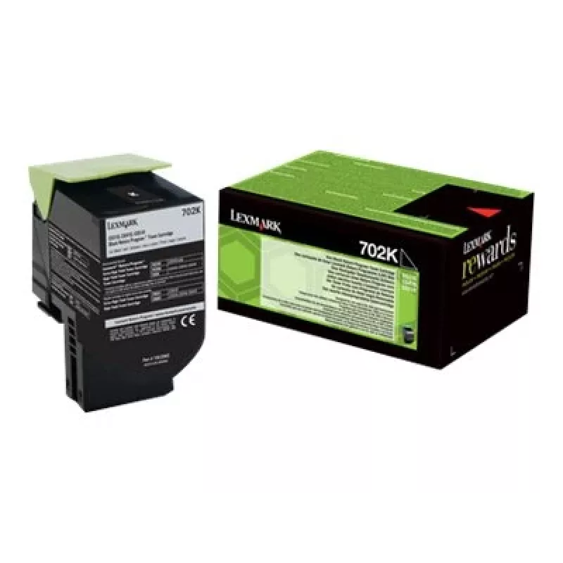 Kaseta z tonerem Lexmark 702K R 3000 stron Czarny