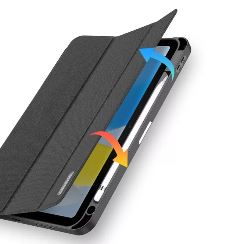 Etui na tablet dux ducis DUX DUCIS DOMO składane z miejscem na rysik do iPad 10 (2022) czarny