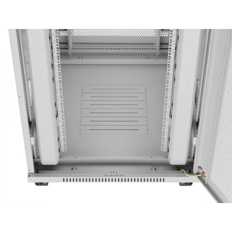 Wolnostojąca szafa rack 19 cali LANBERG FF01-8042-23SL 42U, perforowane drzwi