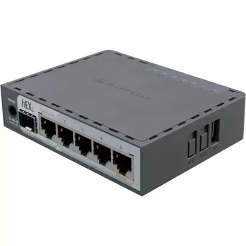 Mikrotik E60IUGS Router przewodowy Gigabit Ethernet Czarny