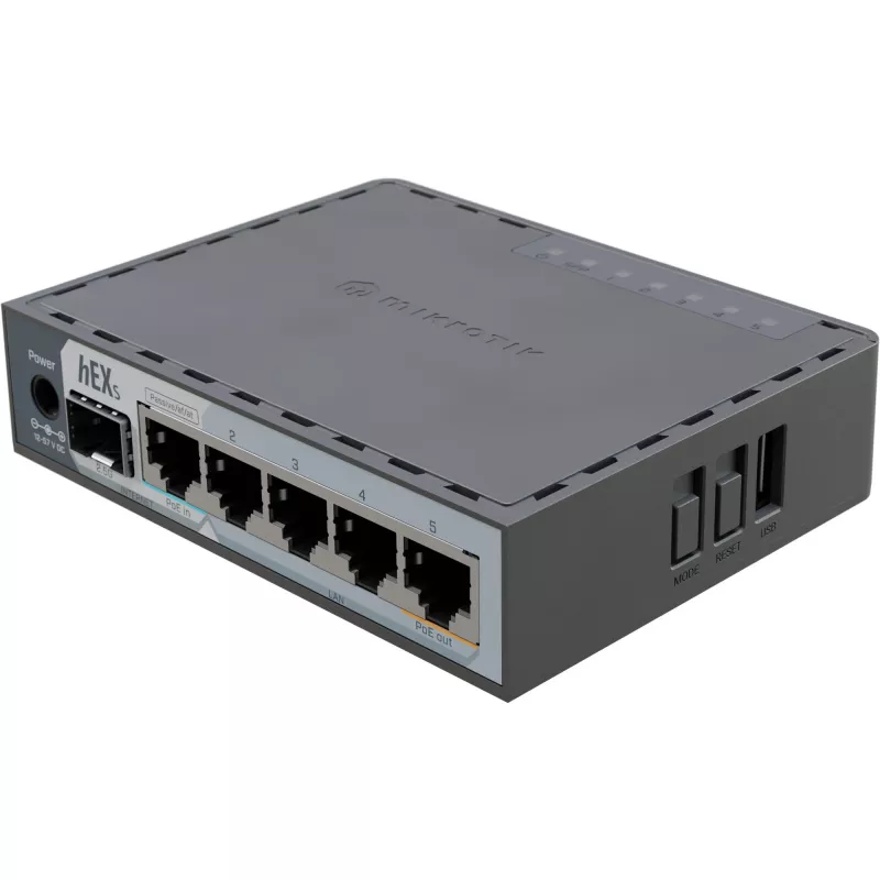Mikrotik E60IUGS Router przewodowy Gigabit Ethernet Czarny