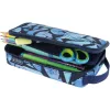 Piórnik Herlitz 2 Go CamoBlue Poliester Niebieski 210x130x60mm