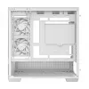 Obudowa PC Midi Tower DeepCool CG380 3F WH — Biała, 235×437×451 mm, obsługa 2,5 cala/3,5 cala, PSU na dole, 3 wentylatory 120 mm zainstalowane