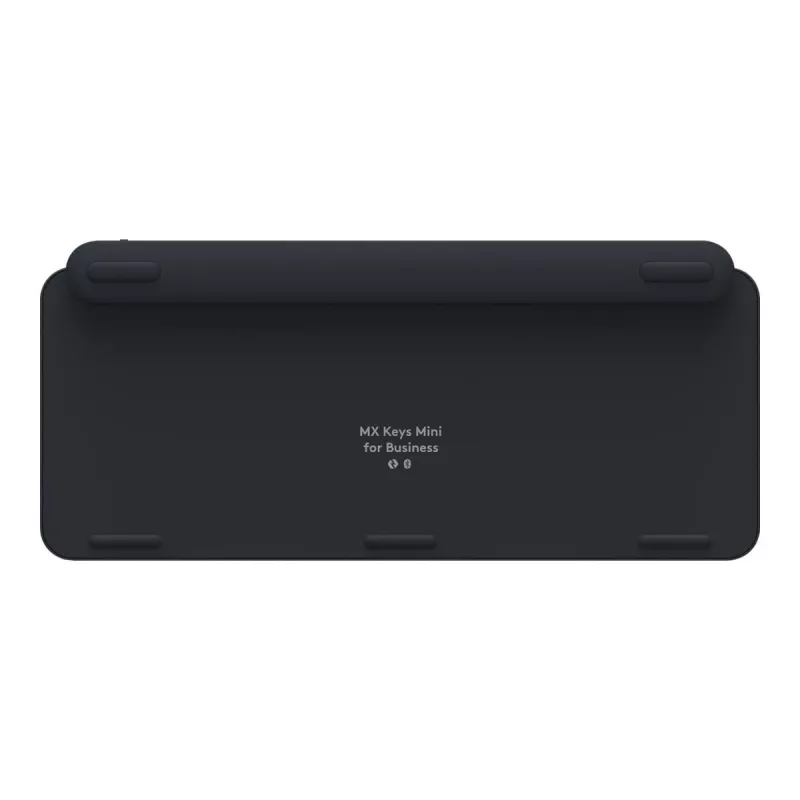 Logitech MX Keys Mini for Business - Klawiatura - podświetlana - Bezprzewodowa - Bluetooth LE - QWERTY - Hiszpański - Europa - Grafit (920-010603)
