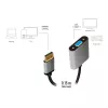 LogiLink CDA0109 Przejściówka DisplayPort na VGA 0,15 m czarno-szara