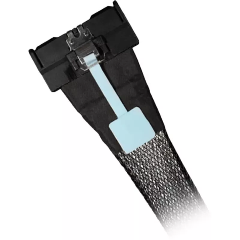 Adapter napędów ICY BOX MB413L-B — MCIO 8i SFF-TA-1016 na 2× MCIO 4i SFF-TA-1016