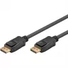 Kabel DisplayPort 1.4 Wtyk > Wtyk DisplayPort (czarny, 2 metry, 8K)