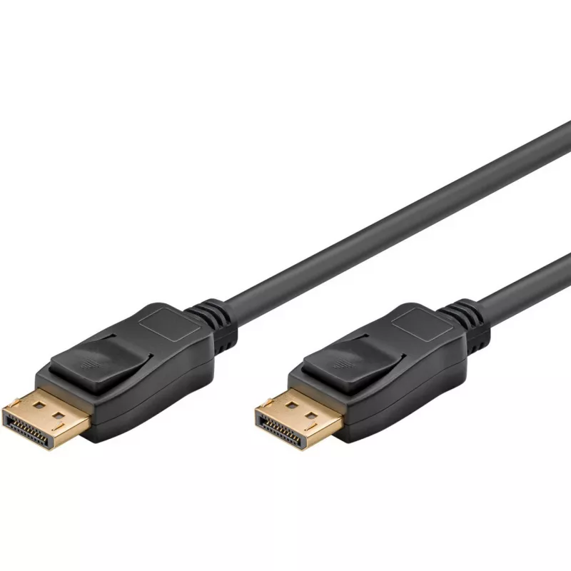 Kabel DisplayPort 1.4 Wtyk > Wtyk DisplayPort (czarny, 2 metry, 8K)