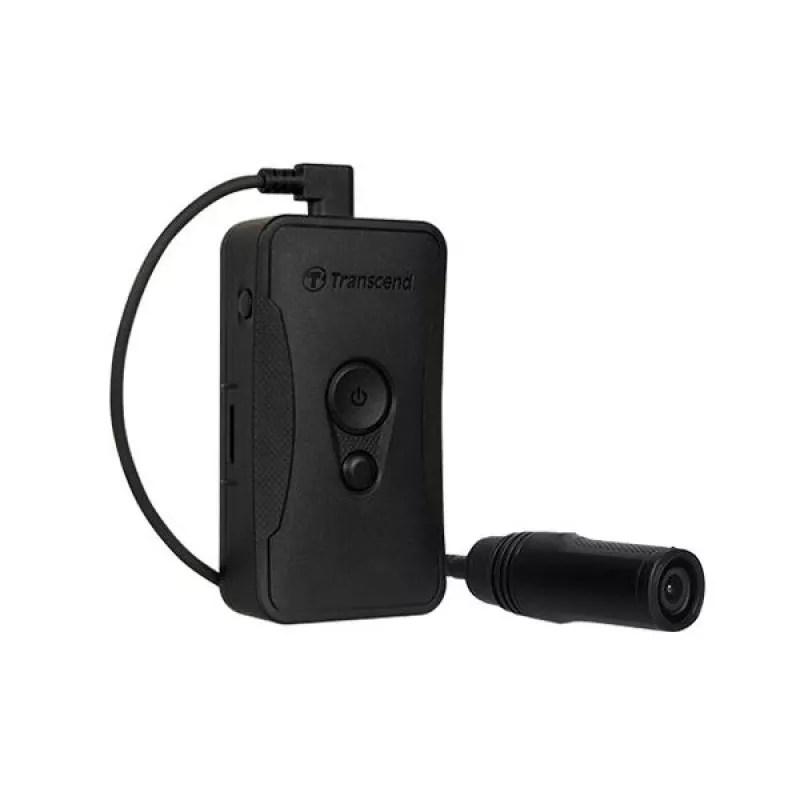 Kamera osobista Transcend DrivePro Body 60 Full HD Wi-Fi Bateria Czarna